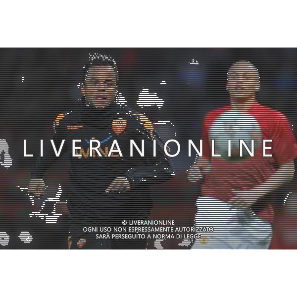 Champions League 2007/2008 Quarti di Finale Ritorno Manchester - 09.04.2008 Manchester United-Roma Nella Foto:MANCINI AMANTINO /Ph.Vitez-Ag. Aldo Liverani