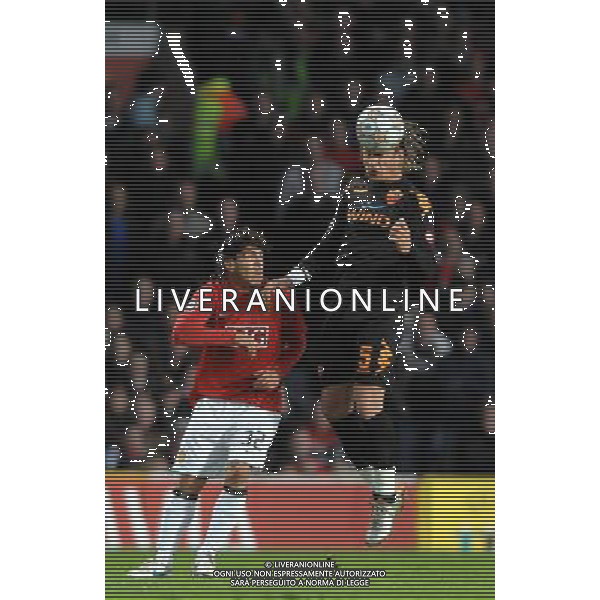 Champions League 2007/2008 Quarti di Finale Ritorno Manchester - 09.04.2008 Manchester United-Roma Nella Foto:MEXES PHILIPPE-TEVEZ CARLOS /Ph.Vitez-Ag. Aldo Liverani