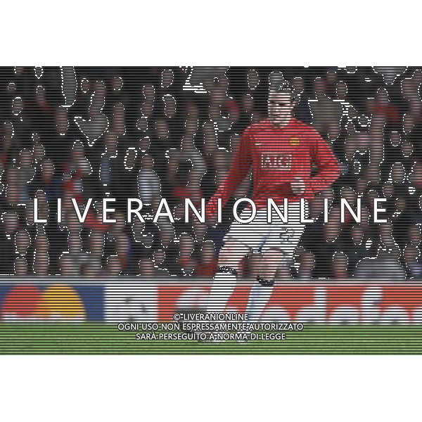 Champions League 2007/2008 Quarti di Finale Ritorno Manchester - 09.04.2008 Manchester United-Roma Nella Foto:O\'SHEA JOHN /Ph.Vitez-Ag. Aldo Liverani