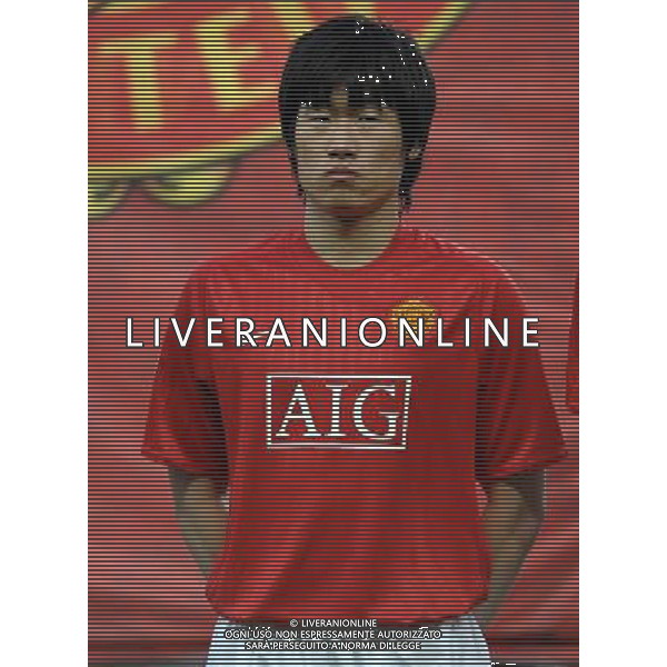 Champions League 2007/2008 Quarti di Finale Ritorno Manchester - 09.04.2008 Manchester United-Roma Nella Foto:PARK JI-SUNG /Ph.Vitez-Ag. Aldo Liverani