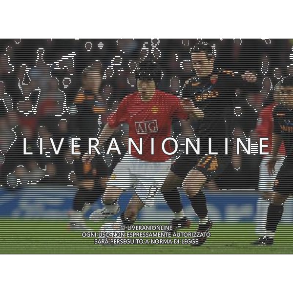 Champions League 2007/2008 Quarti di Finale Ritorno Manchester - 09.04.2008 Manchester United-Roma Nella Foto:PARK JI-SUNG /Ph.Vitez-Ag. Aldo Liverani