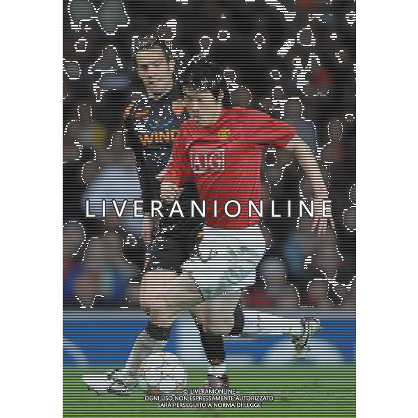 Champions League 2007/2008 Quarti di Finale Ritorno Manchester - 09.04.2008 Manchester United-Roma Nella Foto:PARK JI-SUNG /Ph.Vitez-Ag. Aldo Liverani