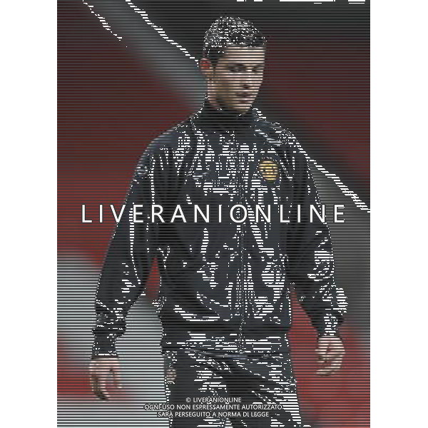 Champions League 2007/2008 Quarti di Finale Ritorno Manchester - 09.04.2008 Manchester United-Roma Nella Foto:RONALDO CRISTIANO /Ph.Vitez-Ag. Aldo Liverani