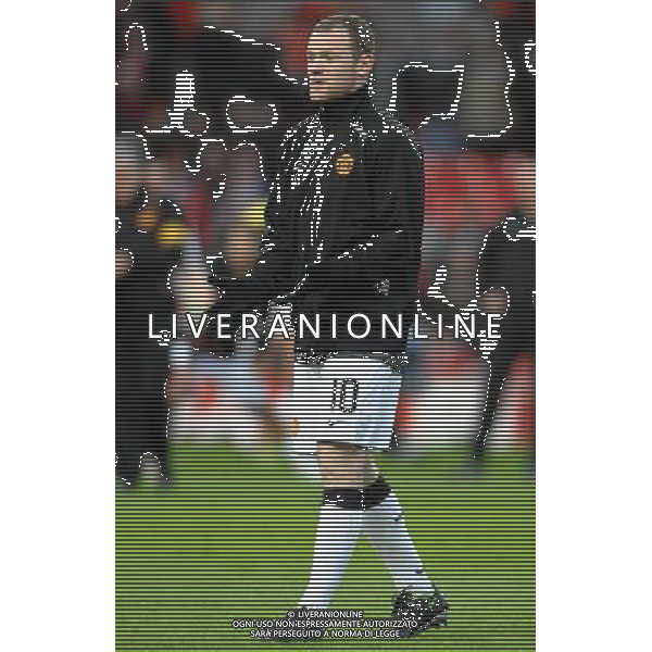 Champions League 2007/2008 Quarti di Finale Ritorno Manchester - 09.04.2008 Manchester United-Roma Nella Foto:ROONEY WAYNE /Ph.Vitez-Ag. Aldo Liverani