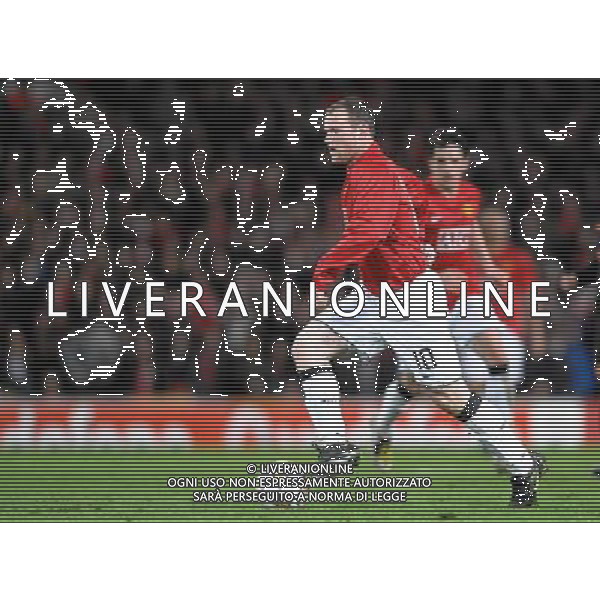 Champions League 2007/2008 Quarti di Finale Ritorno Manchester - 09.04.2008 Manchester United-Roma Nella Foto:ROONEY WAYNE /Ph.Vitez-Ag. Aldo Liverani