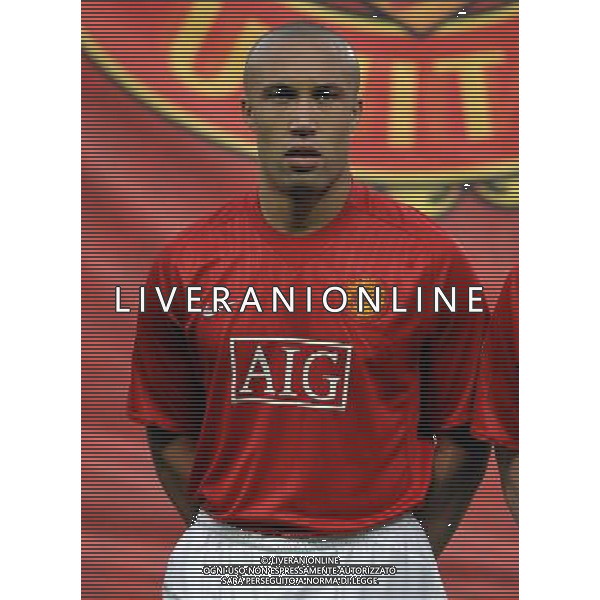 Champions League 2007/2008 Quarti di Finale Ritorno Manchester - 09.04.2008 Manchester United-Roma Nella Foto:SILVESTRE MIKAEL /Ph.Vitez-Ag. Aldo Liverani