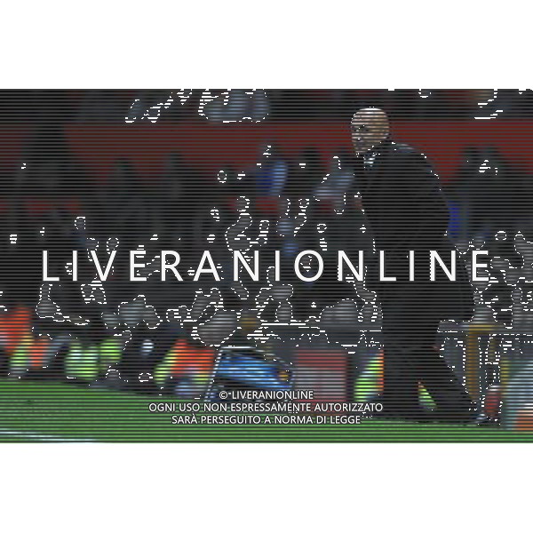 Champions League 2007/2008 Quarti di Finale Ritorno Manchester - 09.04.2008 Manchester United-Roma Nella Foto:SPALLETTI LUCIANO /Ph.Vitez-Ag. Aldo Liverani