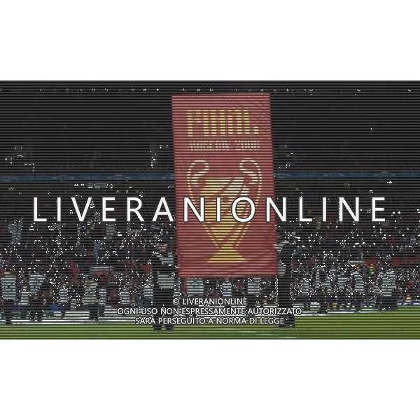 Champions League 2007/2008 Quarti di Finale Ritorno Manchester - 09.04.2008 Manchester United-Roma Nella Foto:STENDARDO CHAMPIONS LEAGUE /Ph.Vitez-Ag. Aldo Liverani