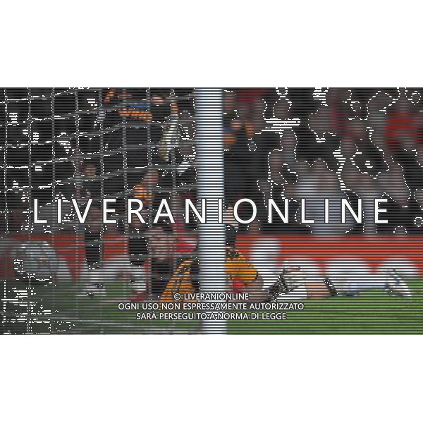 Champions League 2007/2008 Quarti di Finale Ritorno Manchester - 09.04.2008 Manchester United-Roma Nella Foto:TEVEZ CARLOS GOL /Ph.Vitez-Ag. Aldo Liverani