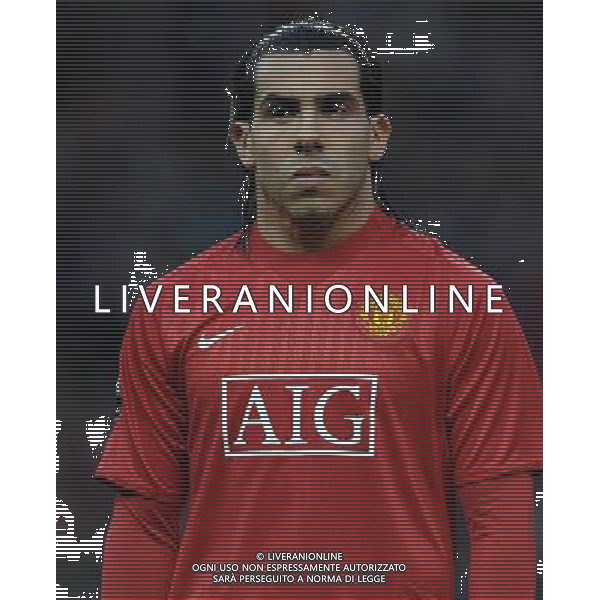 Champions League 2007/2008 Quarti di Finale Ritorno Manchester - 09.04.2008 Manchester United-Roma Nella Foto:TEVEZ CARLOS /Ph.Vitez-Ag. Aldo Liverani