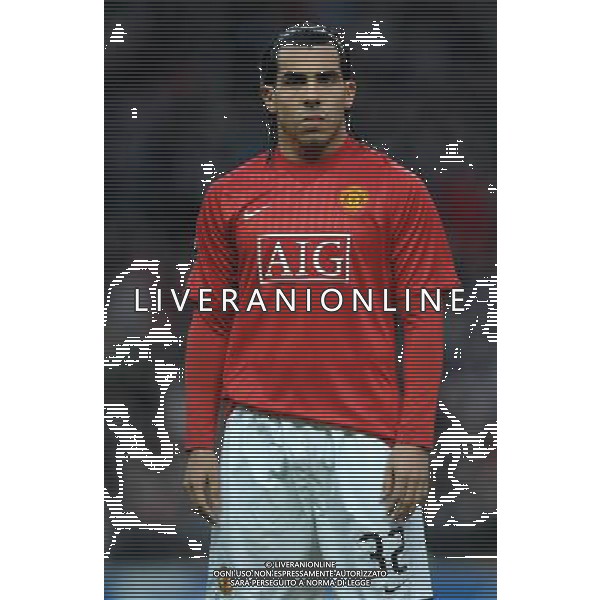 Champions League 2007/2008 Quarti di Finale Ritorno Manchester - 09.04.2008 Manchester United-Roma Nella Foto:TEVEZ CARLOS /Ph.Vitez-Ag. Aldo Liverani