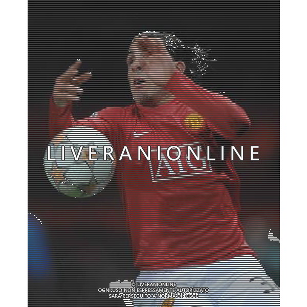 Champions League 2007/2008 Quarti di Finale Ritorno Manchester - 09.04.2008 Manchester United-Roma Nella Foto:TEVEZ CARLOS /Ph.Vitez-Ag. Aldo Liverani