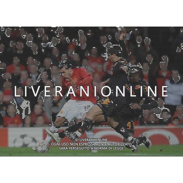 Champions League 2007/2008 Quarti di Finale Ritorno Manchester - 09.04.2008 Manchester United-Roma Nella Foto:TEVEZ CARLOS /Ph.Vitez-Ag. Aldo Liverani