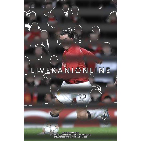 Champions League 2007/2008 Quarti di Finale Ritorno Manchester - 09.04.2008 Manchester United-Roma Nella Foto:TEVEZ CARLOS /Ph.Vitez-Ag. Aldo Liverani