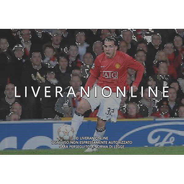 Champions League 2007/2008 Quarti di Finale Ritorno Manchester - 09.04.2008 Manchester United-Roma Nella Foto:TEVEZ CARLOS /Ph.Vitez-Ag. Aldo Liverani