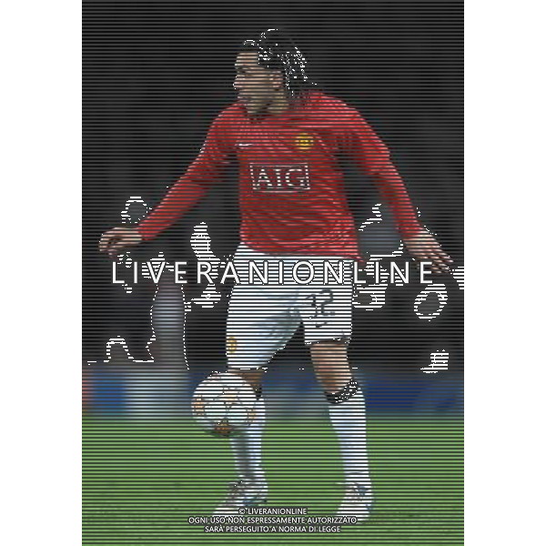 Champions League 2007/2008 Quarti di Finale Ritorno Manchester - 09.04.2008 Manchester United-Roma Nella Foto:TEVEZ CARLOS /Ph.Vitez-Ag. Aldo Liverani