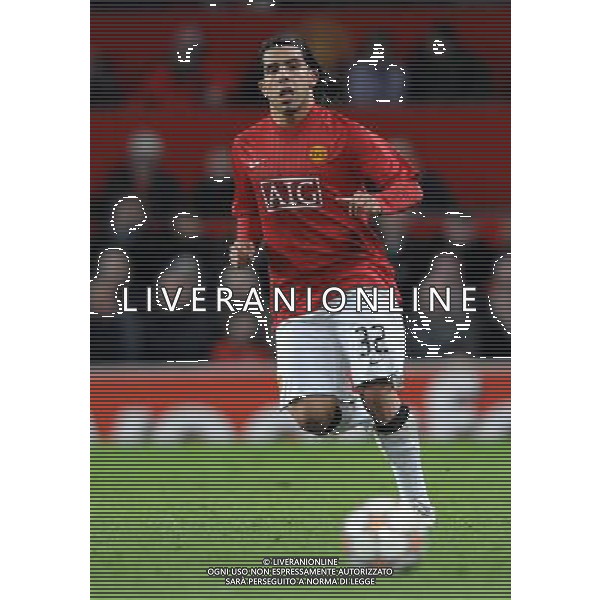 Champions League 2007/2008 Quarti di Finale Ritorno Manchester - 09.04.2008 Manchester United-Roma Nella Foto:TEVEZ CARLOS /Ph.Vitez-Ag. Aldo Liverani