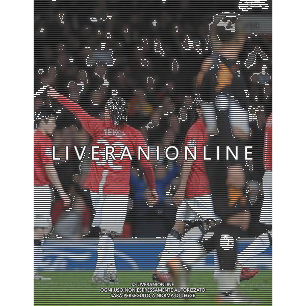 Champions League 2007/2008 Quarti di Finale Ritorno Manchester - 09.04.2008 Manchester United-Roma Nella Foto:TEVEZ CARLOS /Ph.Vitez-Ag. Aldo Liverani
