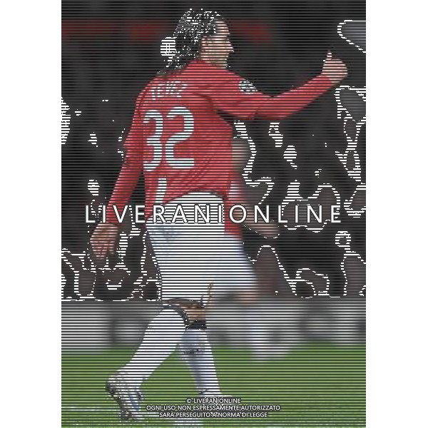 Champions League 2007/2008 Quarti di Finale Ritorno Manchester - 09.04.2008 Manchester United-Roma Nella Foto:TEVEZ CARLOS /Ph.Vitez-Ag. Aldo Liverani