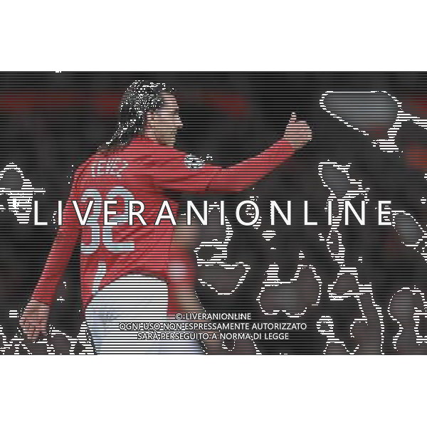 Champions League 2007/2008 Quarti di Finale Ritorno Manchester - 09.04.2008 Manchester United-Roma Nella Foto:TEVEZ CARLOS /Ph.Vitez-Ag. Aldo Liverani