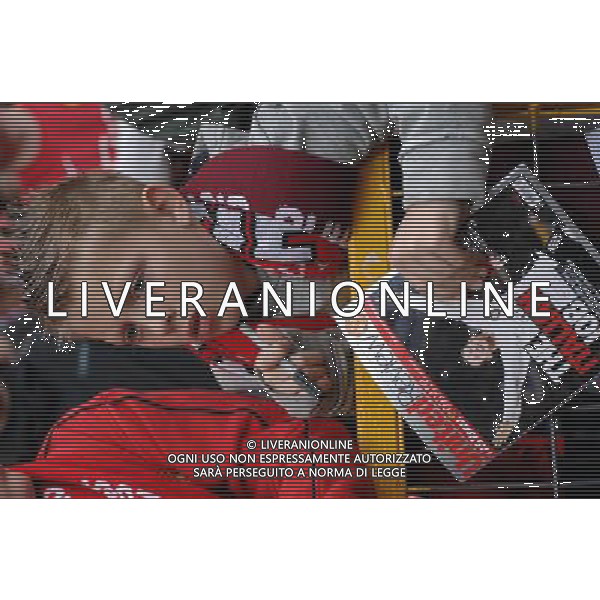 Champions League 2007/2008 Quarti di Finale Ritorno Manchester - 09.04.2008 Manchester United-Roma Nella Foto:TIFOSO MANCHESTER /Ph.Vitez-Ag. Aldo Liverani