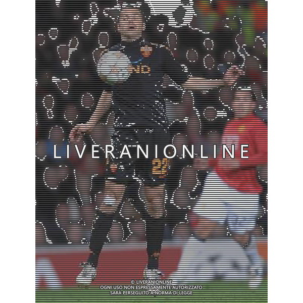 Champions League 2007/2008 Quarti di Finale Ritorno Manchester - 09.04.2008 Manchester United-Roma Nella Foto:TONETTO MAX /Ph.Vitez-Ag. Aldo Liverani