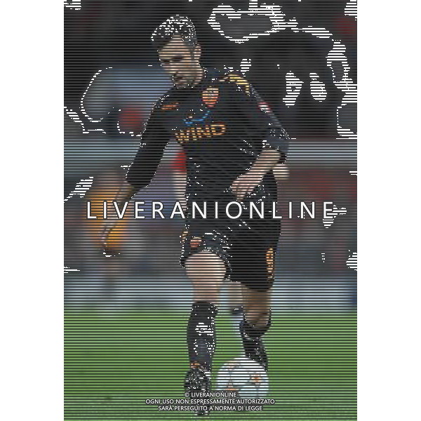 Champions League 2007/2008 Quarti di Finale Ritorno Manchester - 09.04.2008 Manchester United-Roma Nella Foto:VUCINIC MIRKO /Ph.Vitez-Ag. Aldo Liverani