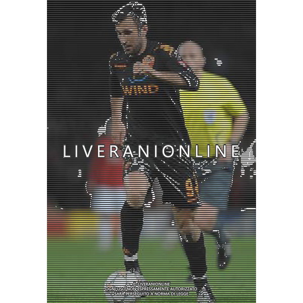 Champions League 2007/2008 Quarti di Finale Ritorno Manchester - 09.04.2008 Manchester United-Roma Nella Foto:VUCINIC MIRKO /Ph.Vitez-Ag. Aldo Liverani