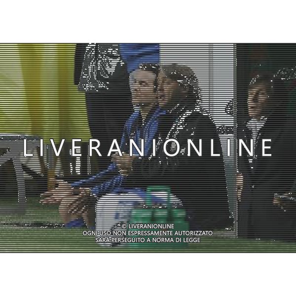 milano 16/4/2008 stadiio meazza coppa italia tim inter-lazio nella foto mancini e solari foto luzzani/ag aldo liverani