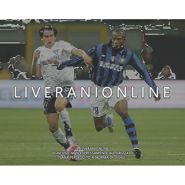Milano 16-04-2008 Coppa Italia TIM CUP 2007/08 inter-lazio 0:0 nella foto david suazo e cristian ledesma ph marco luzzani/ag aldo liverani s.a.s.