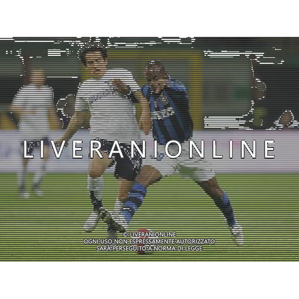 Milano 16-04-2008 Coppa Italia TIM CUP 2007/08 inter-lazio 0:0 nella foto david suazo e cristian ledesma ph marco luzzani/ag aldo liverani s.a.s.