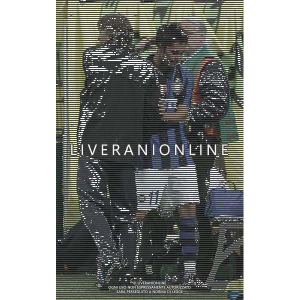 Milano 16-04-2008 Coppa Italia TIM CUP 2007/08 inter-lazio 0:0 nella foto roberto mancini e luis jimenez ph marco luzzani/ag aldo liverani s.a.s.