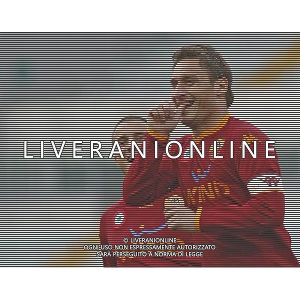 Roma - Stadio Olimpico - 16 / 04 / 2008 - TIM CUP 2007/2008 - Semifinale andata - Roma Vs Catania (1-0) - nella foto: Francesco TOTTI ph Corradetti / ag. Aldo Liverani
