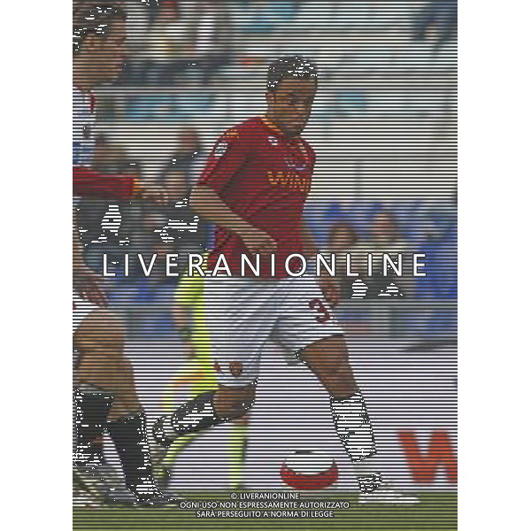 Roma - Stadio Olimpico - 16 / 04 / 2008 - TIM CUP 2007/2008 - Semifinale andata - Roma Vs Catania (1-0) - nella foto: Alessandro Faiolhe Amantino MANCINI ph Corradetti / ag. Aldo Liverani