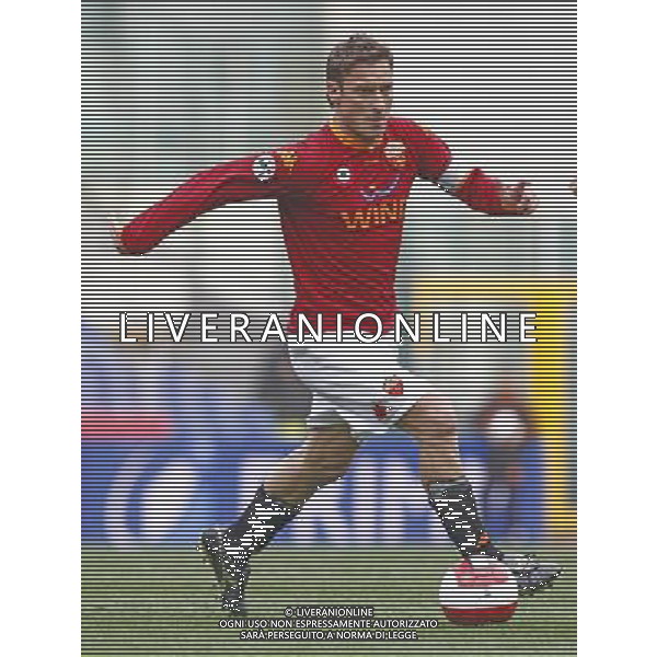 Roma - Stadio Olimpico - 16 / 04 / 2008 - TIM CUP 2007/2008 - Semifinale andata - Roma Vs Catania (1-0) - nella foto: Francesco TOTTI ph Corradetti / ag. Aldo Liverani