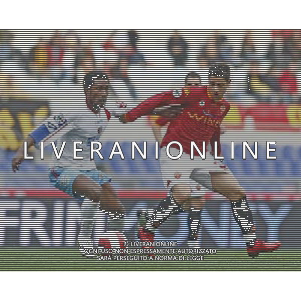 Roma - Stadio Olimpico - 16 / 04 / 2008 - TIM CUP 2007/2008 - Semifinale andata - Roma Vs Catania (1-0) - nella foto: Mark EDUSEI e Cicero Joao De Cezare \'CICINHO\' ph Corradetti / ag. Aldo Liverani