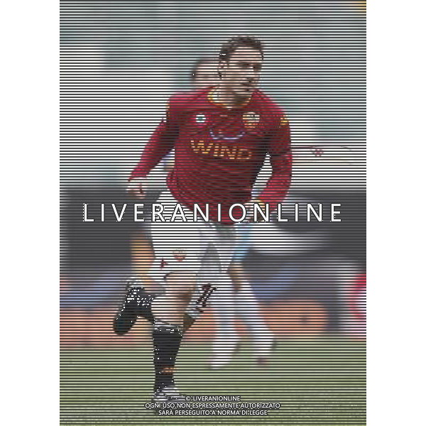 Roma - Stadio Olimpico - 16 / 04 / 2008 - TIM CUP 2007/2008 - Semifinale andata - Roma Vs Catania (1-0) - nella foto: Francesco TOTTI ph Corradetti / ag. Aldo Liverani