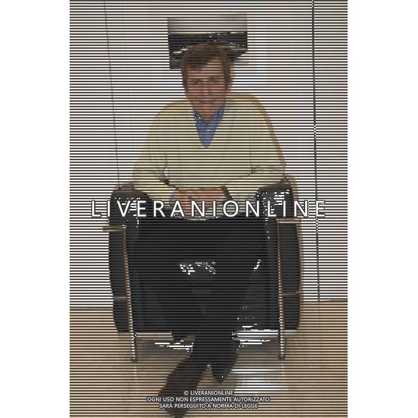 MAURIZIO MICHELI MILANO 18-04-08 p.zza duomo multicenter presentazione de \'il letto ovale\' la versione italiana, rivisitata e attualizata di \'move over mrs Markham\' foto Sorano/ag Aldo Liverani sas