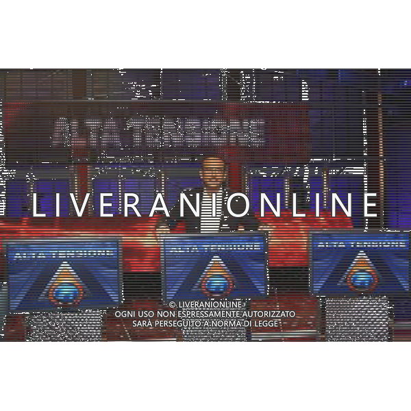 ROMA 21/04/2008 PRIMA PUNTATA DEL PRESERALE DI RAIUNO \'ALTA TENSIONE\' CONDOTTO DA CARLO CONTI AGENZIA ALDO LIVERANI SAS