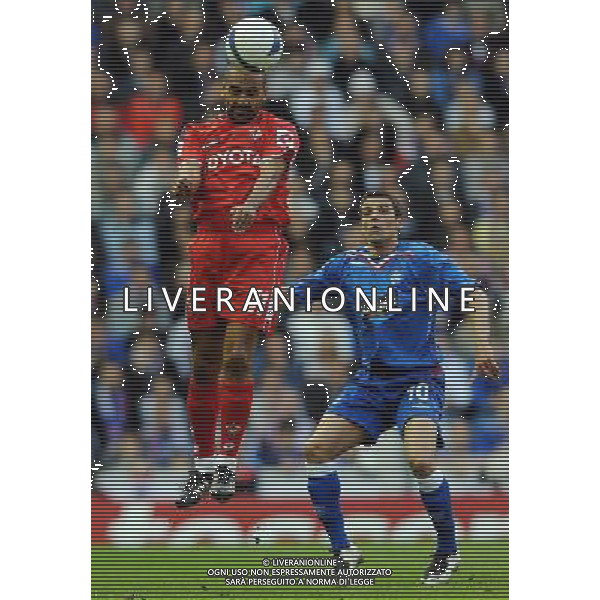 Coppa UEFA 2007/2008 Semifinali Andata Glasgow - 24.04.2008 Rangers Glasgow-Fiorentina Nella Foto:LIVERANI /Ph.Vitez-Ag. Aldo Liverani