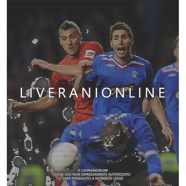 Coppa UEFA 2007/2008 Semifinali Andata Glasgow - 24.04.2008 Rangers Glasgow-Fiorentina Nella Foto:VIERI /Ph.Vitez-Ag. Aldo Liverani