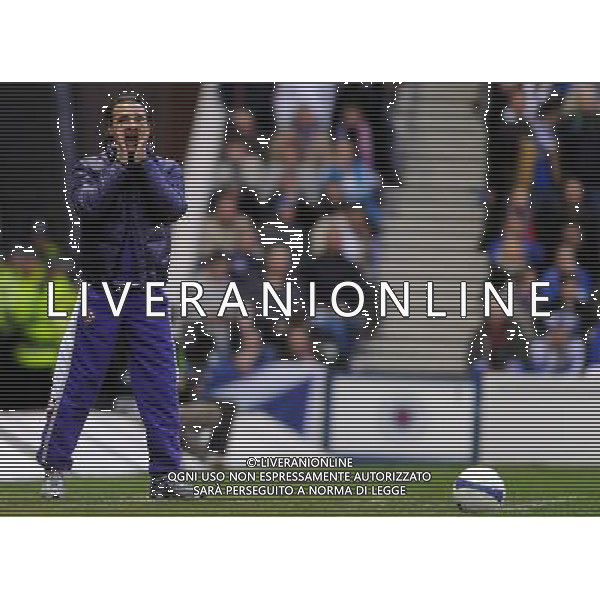 Coppa UEFA 2007/2008 Semifinali Andata Glasgow - 24.04.2008 Rangers Glasgow-Fiorentina Nella Foto:PRANDELLI CESARE /Ph.Vitez-Ag. Aldo Liverani