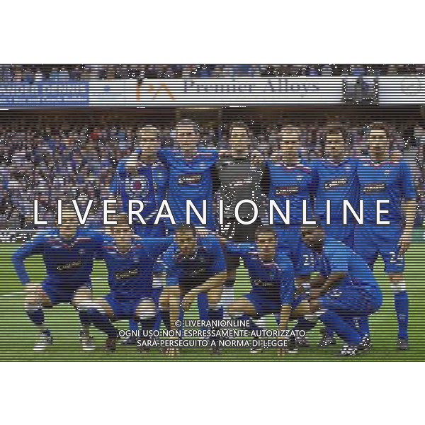 Coppa UEFA 2007/2008 Semifinali Andata Glasgow - 24.04.2008 Rangers Glasgow-Fiorentina Nella Foto:RANGERS GLASGOW /Ph.Vitez-Ag. Aldo Liverani