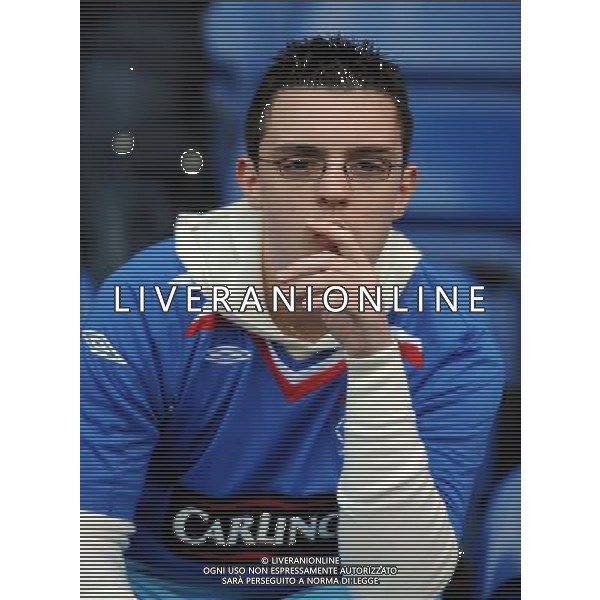 Coppa UEFA 2007/2008 Semifinali Andata Glasgow - 24.04.2008 Rangers Glasgow-Fiorentina Nella Foto:TIFOSI RANGERS /Ph.Vitez-Ag. Aldo Liverani