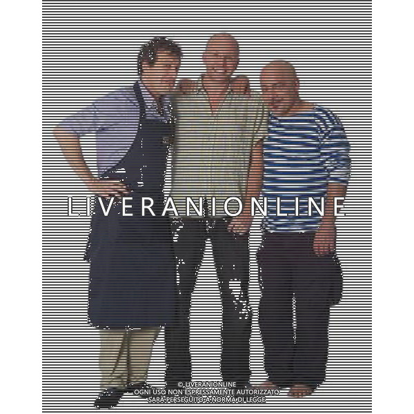 TRASMISSIONE TELEVISIVA\'COLORADO\' NELLA FOTO: ENRIQUE BALBONTIN, FABRIZIO CASALINO E ANDREA CECCON AG ALDO LIVERANI