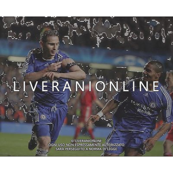 esultanza - Frank Lampard of Chelsea scores and celebrates his gol Chelsea - Liverpool Champions League, SemiFinale, Second Leg, (First Leg 1-1), Stamford Bridge, London, Date 30/04/2008 Picture by Marcello Pozzetti(IPS PHOTO AGENCY)/Ag. Aldo Liverani sas -ONLY ITALY - EDITORIAL USE ONLY - 