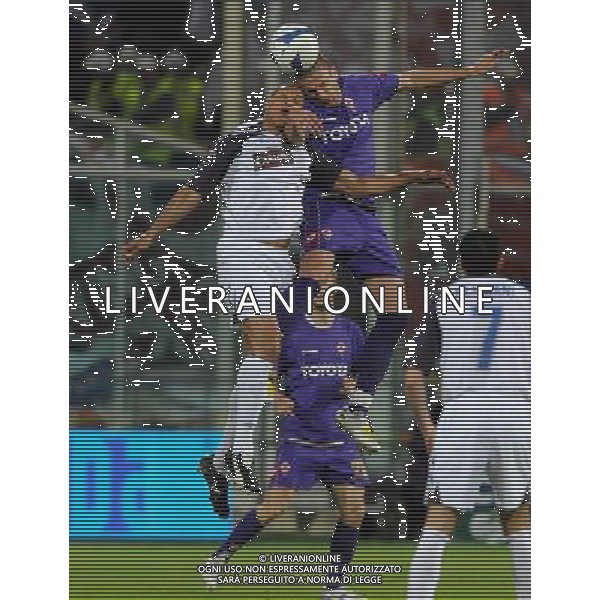 Coppa UEFA 2008 Semifinale Ritorno Firenze - 01.05.2008 Fiorentina-Rangers Glasgow Nella Foto:GAMBERINI ALESSANDRO-COUSIN DANIEL /Ph.Vitez-Ag. Aldo Liverani