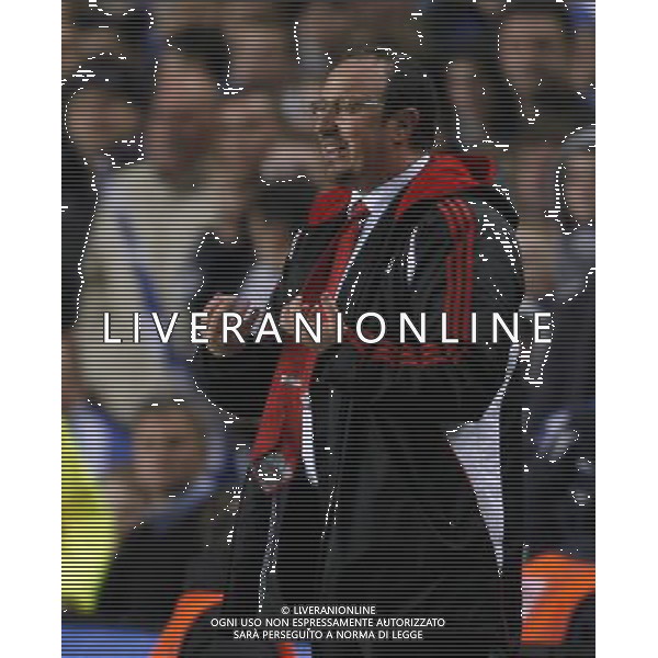 Liverpool\'s Manager Rafael Benitez during the match, 3-2 Chelsea - Liverpool, Champions League, SemiFinale, Second Leg, (First Leg 1-1), Stamford Bridge, London, Date 30/04/2008 Picture by Ian Kington (IPS PHOTO AGENCY)/Ag. Aldo Liverani -ONLY ITALY - EDITORIAL USE ONLY - 