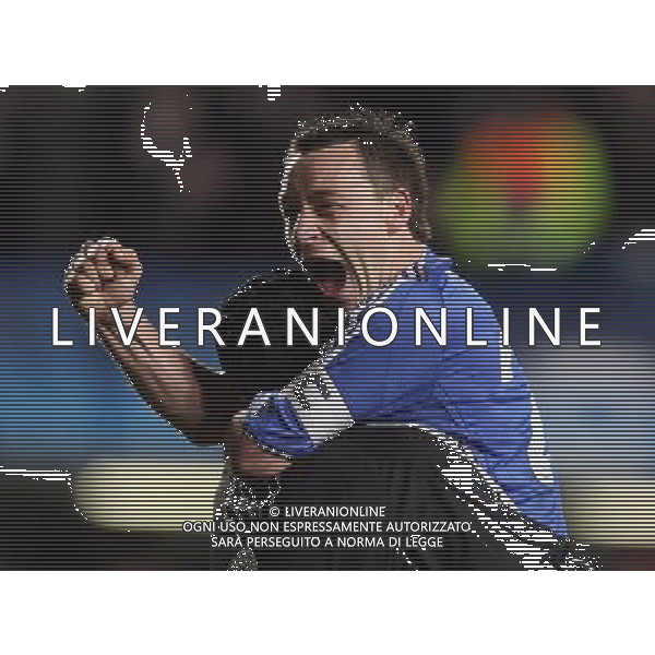 John Terry, the Captain of Chelsea celebrates win - esultanza Chelsea - Liverpool, Champions League, SemiFinale, Second Leg, (First Leg 1-1), Stamford Bridge, London, Date 30/04/2008 Picture by Marcello Pozzetti (IPS PHOTO AGENCY)/Ag. Aldo Liverani -ONLY ITALY - EDITORIAL USE ONLY - 