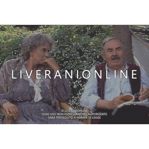 ARCHVIO ALDO LIVERANI S A S NELLA FOTO TONINO GUERRA CON LEA MASSARI AG ALDO LIVERANI